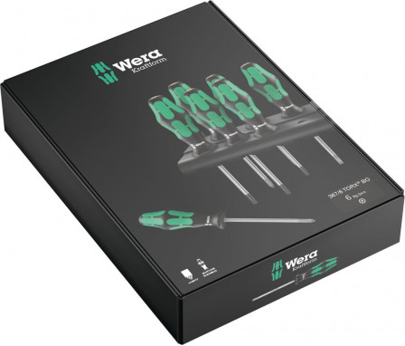 Jeu de tournevis Torx avec alésage 6 pièces 
