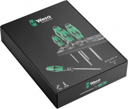 Jeu de tournevis Torx avec porte-vis 6 pièces 
