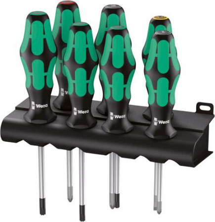 Jeu de tournevis PH/PZ/Torx 7 pièces 