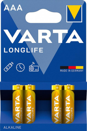 Pile  LONGLIFE Extra, Micro Blister 4 pièce 