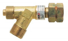 Raccord de sécurité pour tuyau flexible pression gaz 4bar / 6kg/h 