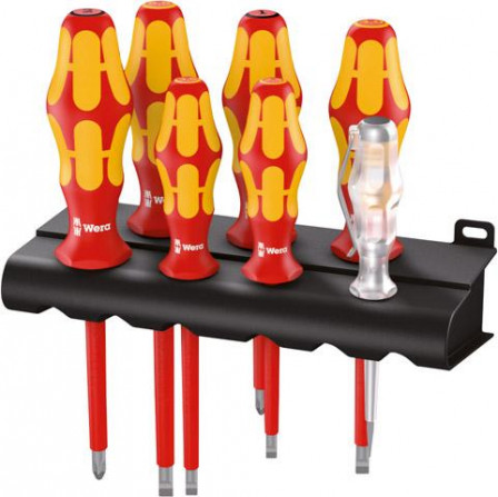 Jeu de tournevis VDE S/PZKraftform 7 pièces 
