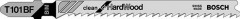 Lame de scie sauteuse T 101 BF pack de 5 