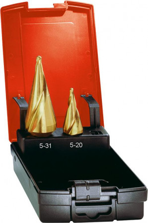 Jeu de forets perce-tôle HSS TiN 4-31mm 