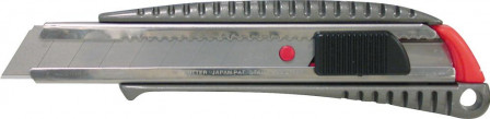 Cutter avec bouton-poussoir 18mm 