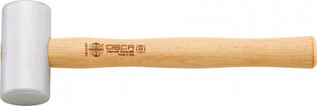 Marteau en aluminium cylindrique avec manche hickory 1500g 