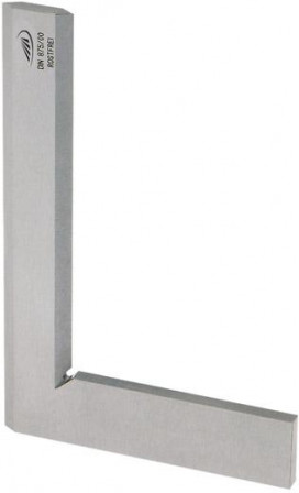 Équerre à filament haute précision DIN875/00 inox 50x40mm HP