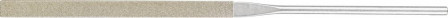 Lime aiguille diamant plate-ronde 140mm 