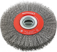 Brosse circulaire acier 125x22mm  