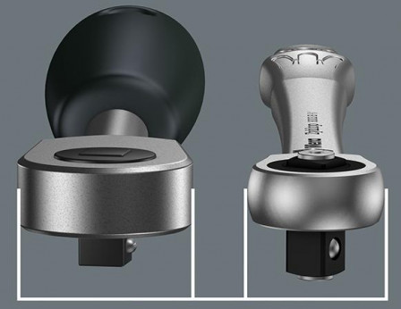 Cliquet à carré traversant ZYKLOP metal push 1/4