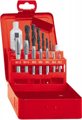 Jeu tarauds ébaucheur/finisseur DIN352 HSS M3-M12 