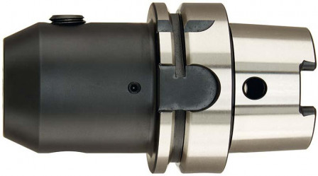 Mandrin à méplat DIN69893A trou d'huile HSK-A63 16x80mm 
