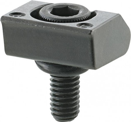 Crampon de bridage Pitbull arête vive acier 26,0 