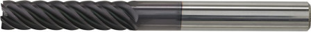 Fraise multidents extra-longue NU carbure monoblocFIRE D6 16mm 