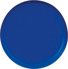Aimant rond bleu 20mm  