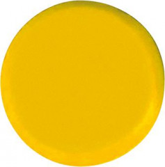 Aimant rond jaune 30mm  