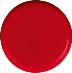 Aimant rond rouge 20mm  