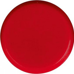 Aimant rond rouge 30mm  