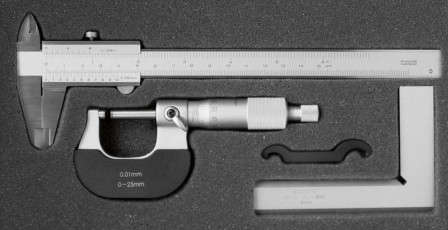 Jeu de 3 instruments de mesure 