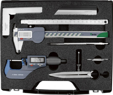 Jeu de 7 instruments de mesure numérique 