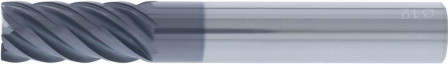 Fraise longue SUPRA carbure monobloc type S queue HA D6 10mm  