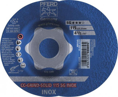 Meule CC-Grind Solid SG INOX 115mm 