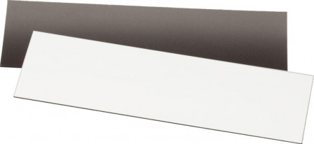 Étiquettes magnétiques UV100 blanc 30x0,6x100mm 