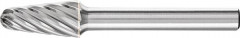 Fraise sur tige carb Forme cône arr. 1020 INOX 6mm 10x20mm  