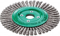 Brosse pipel. inox 125x6mm tors. 0,5mm  