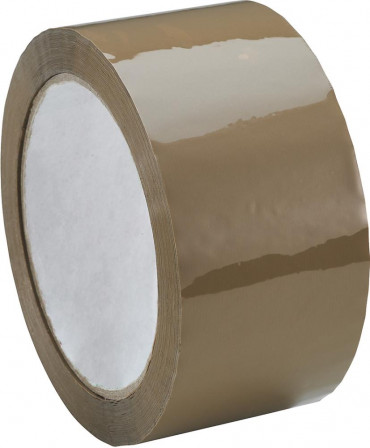 Bande d'emballage F29 polypropylène avec colle acrylate 50mmx66m chamois