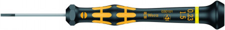Tournevis électronique ESD plat 1,5x0,23x40mm 