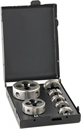 Jeu porte-fili. EN22568 Cassette mét. HSS M3-M12 