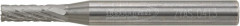 Fraise sur tige carbure cylindrique avec denture frontale 0413 C 6mm 4x13mm  
