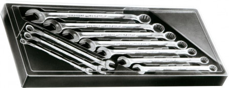 Jeu de clés mixtes DIN3113B 8-19mm 10 pièces 