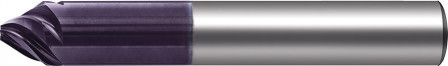 Fraise à chanfreiner SpyroTec carbure monobloc 60° 8mm D5 HB TiAlN  
