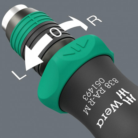 Porte-embout avec Fonction cliquet et porte-outils à serrage rapide 