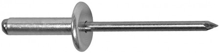 Rivet aveugle alu/VA têtebombée 5,0x20 mm 