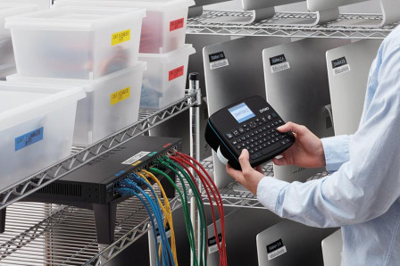  LabelManager Executi640CB avec 3 D1 Rubans demarquage inclus sac de transport Softcase