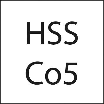 Foret hélicoïdal DIN338 HSSE rectifié type Ti 9,5mm  