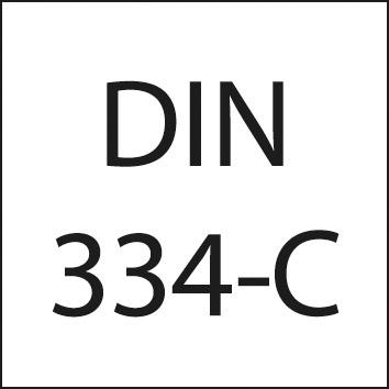 Fraise conique DIN334 HSS TiN FORME C queue cylindrique 60° 31mm  
