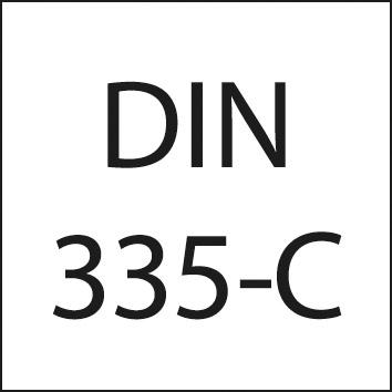 Fraise conique DIN335 HSSE forme C 90° queue cylindrique 10,0mm  