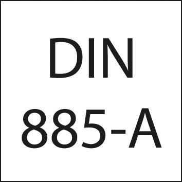 Fraise 3 tailles DIN885 HSSE type HR forme A denture croisée 50x8mm  