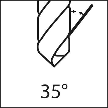 Foret hélicoïdal DIN338 HSSE rectifié type Ti 9,5mm  