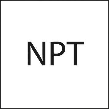Tampon fileté NPT 3/8