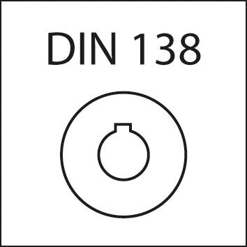 Fraise 3 tailles DIN1834 HSSE 160x2,5mm  