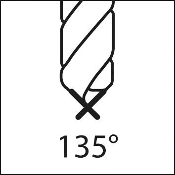 Jeu for. cou 1,0-10,5mm +fr. car. 3,3-10,2mm A022 135G type N 2,5xD 24pcs TiN Tip A088200S  