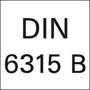 Bride de serrage DIN6315B 6,6x60mm  