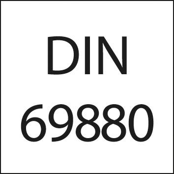 Porte-outils VDI DIN69880B4A-50x25x44