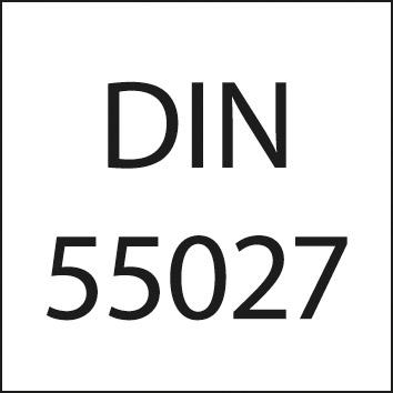 Faux-plateau DIN55027/22 160mm cône court 4  