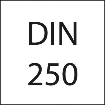 Porte-filière DIN22568 45x18mm sans retassures  